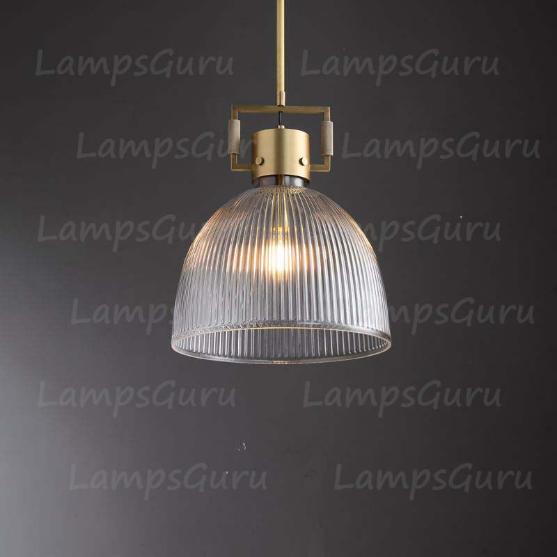 Machinista Prismatic Cloche Pendant Light