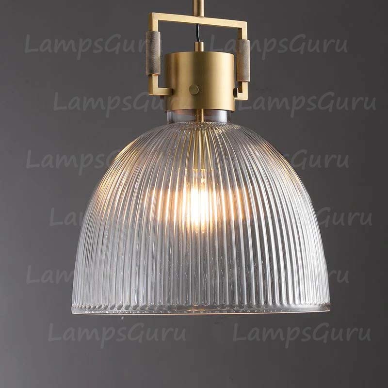 Machinista Prismatic Cloche Pendant Light