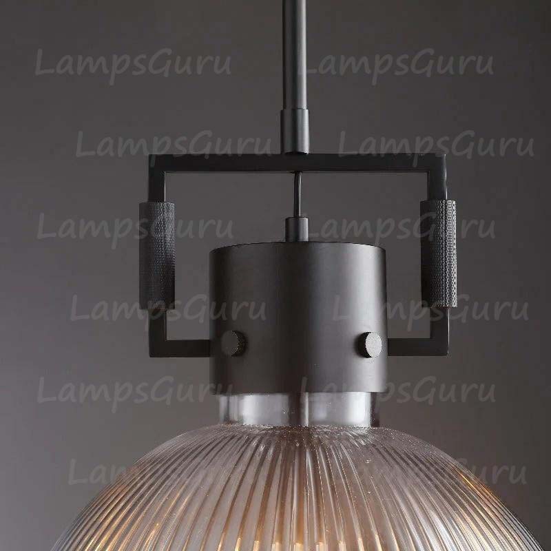 Machinista Prismatic Cloche Pendant Light