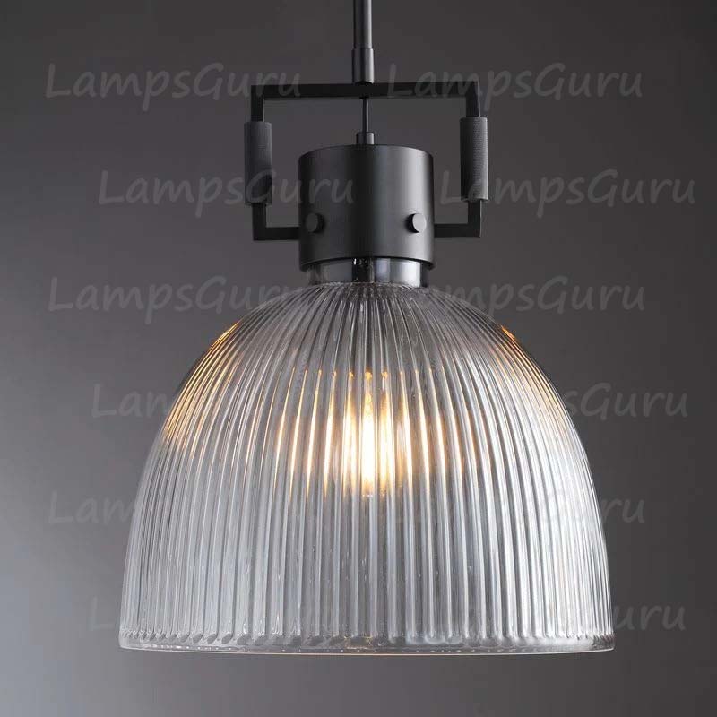 Machinista Prismatic Cloche Pendant Light