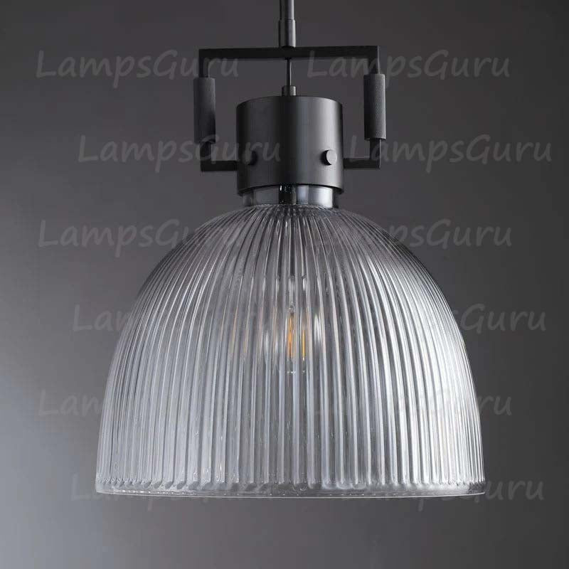 Machinista Prismatic Cloche Pendant Light