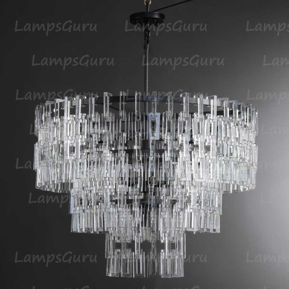 Marignany Tiered Round Chandelier 36"