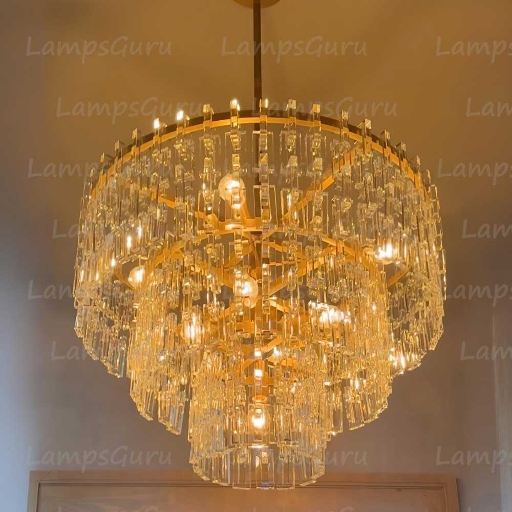 Marignany Tiered Round Chandelier 36"