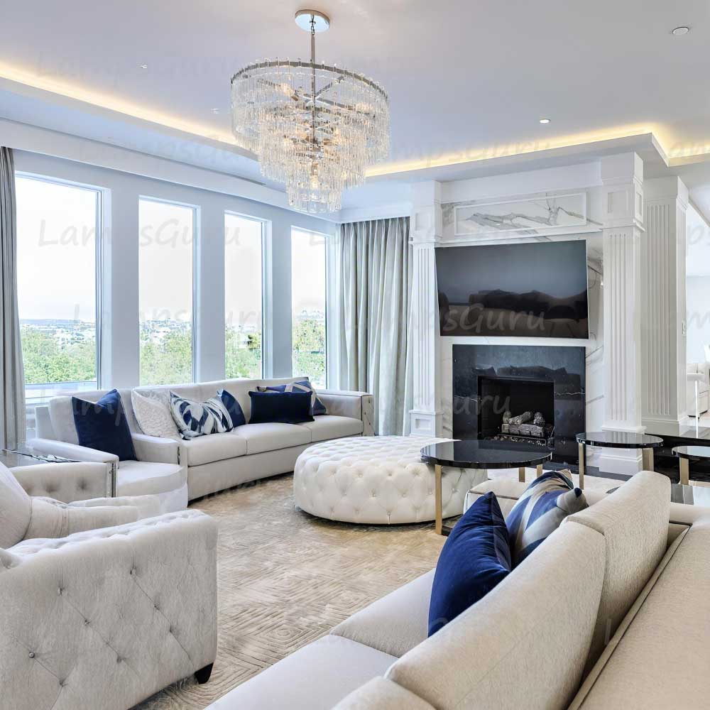 Marignany Tiered Round Chandelier 36"