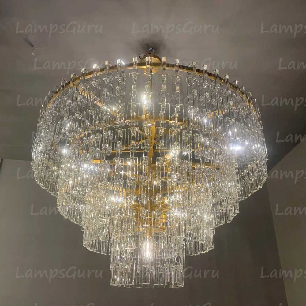 Marignany Tiered Round Chandelier 48"