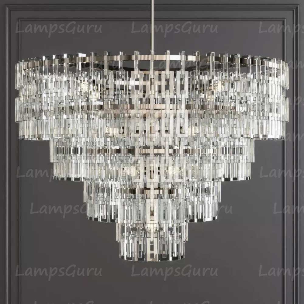 Marignany Tiered Round Chandelier 48"