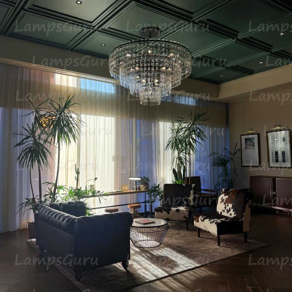 Marignany Tiered Round Chandelier 48"