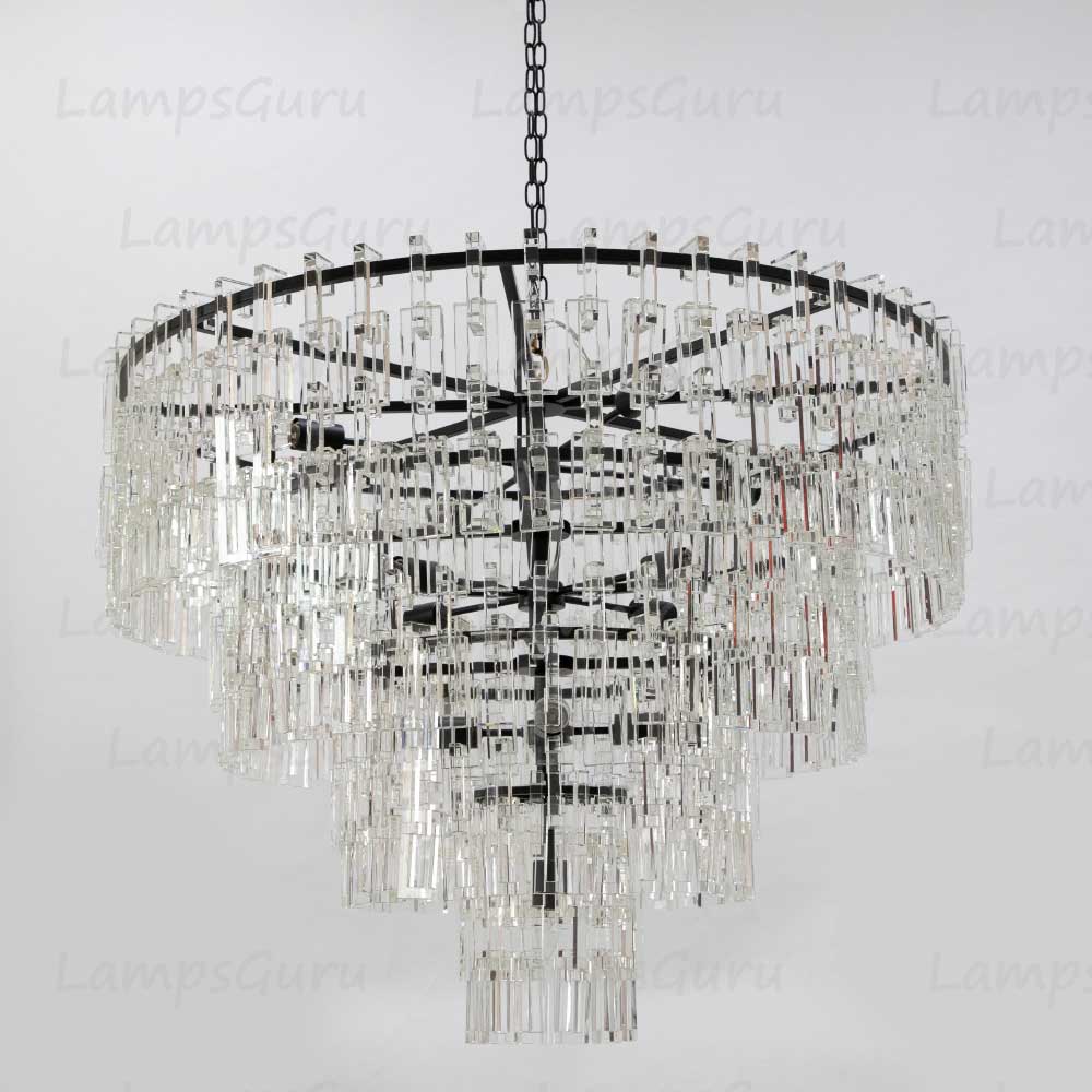 Marignany Tiered Round Chandelier 48"