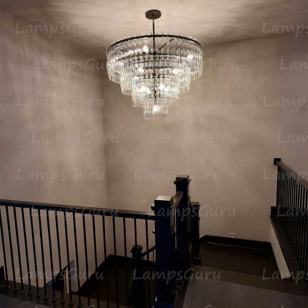 Marignany Tiered Round Chandelier 48"
