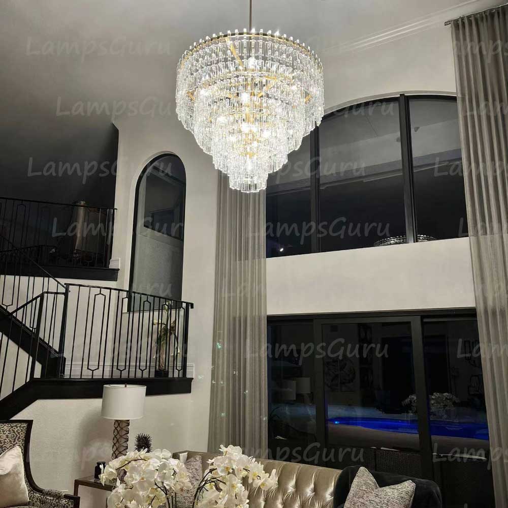 Marignany Tiered Round Chandelier 48"