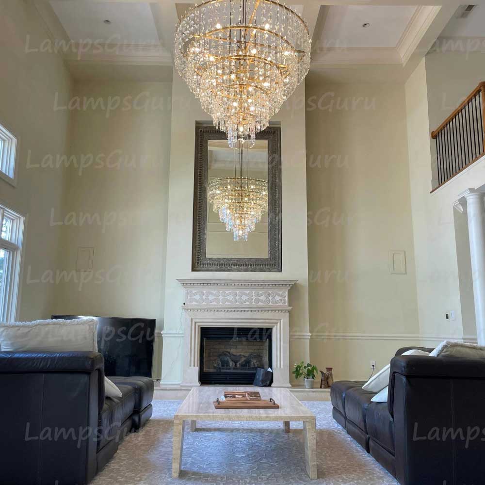 Marignany Tiered Round Chandelier 60"