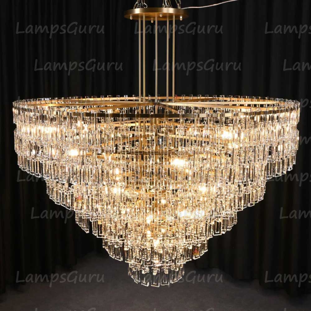Marignany Tiered Round Chandelier 60"
