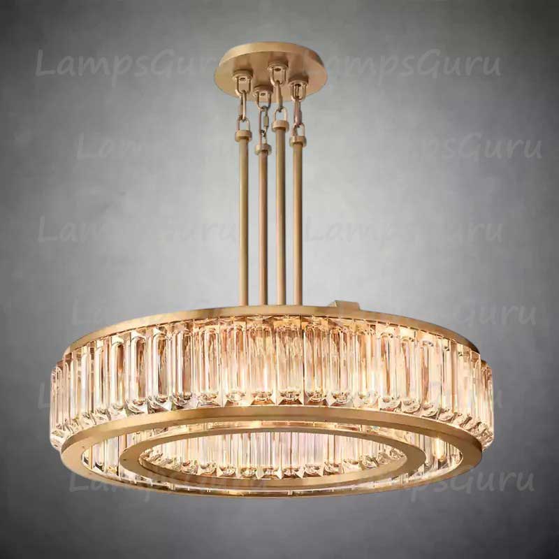Mauriery Round Chandelier 37"