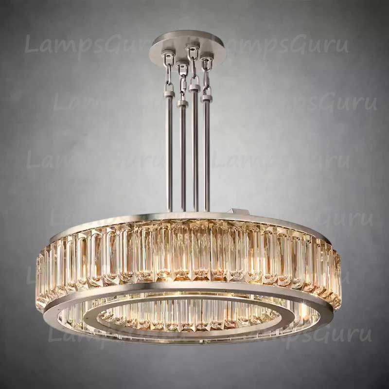 Mauriery Round Chandelier 37"
