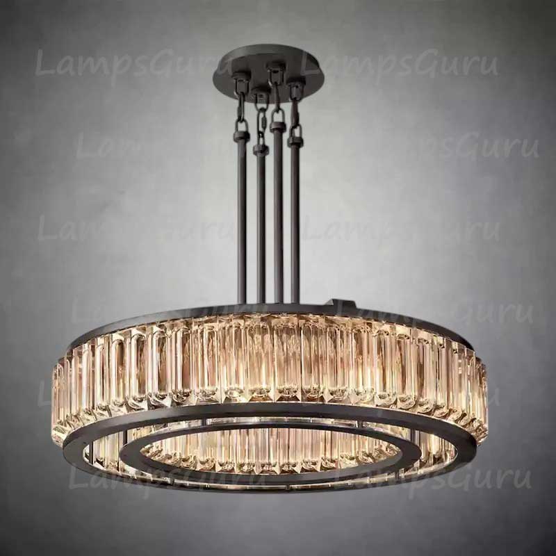 Mauriery Round Chandelier 37"