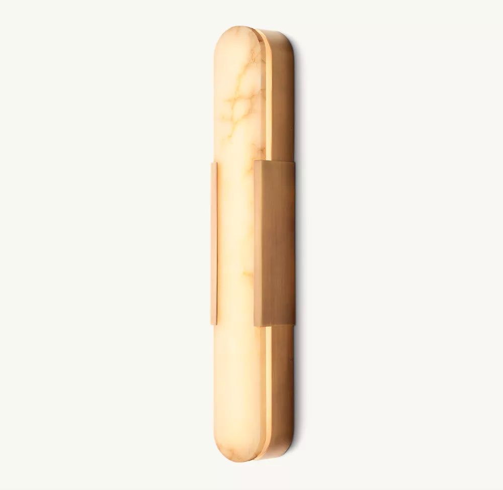 Melangey Alabaster Sconce
