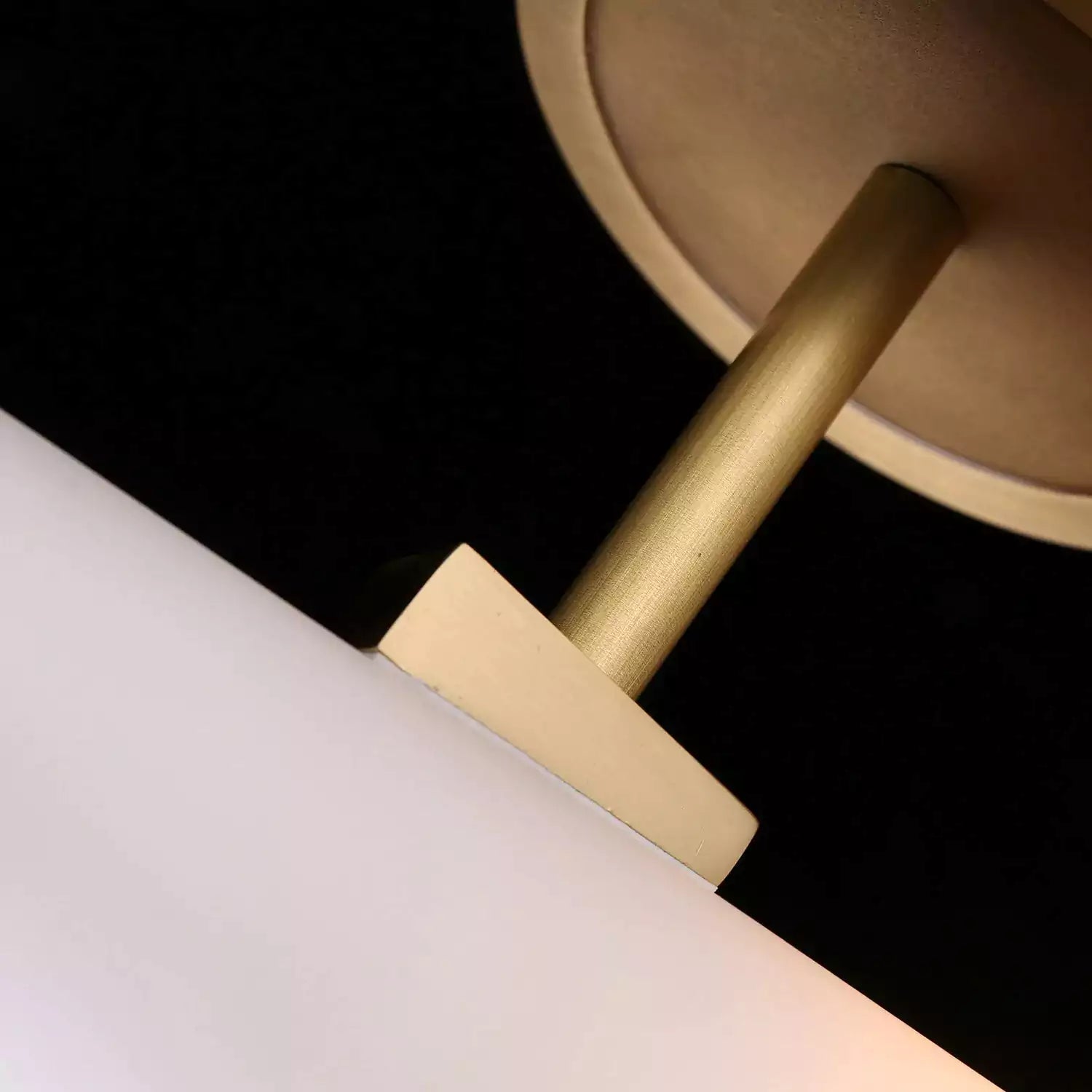 Montfaucon White Porcelain Single Shad Wall Sconce
