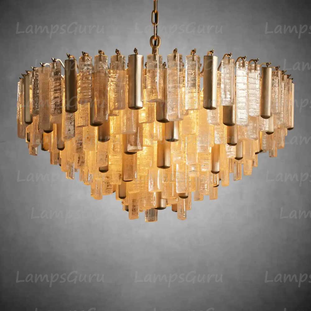 Neva Murano Glass Round Chandelier