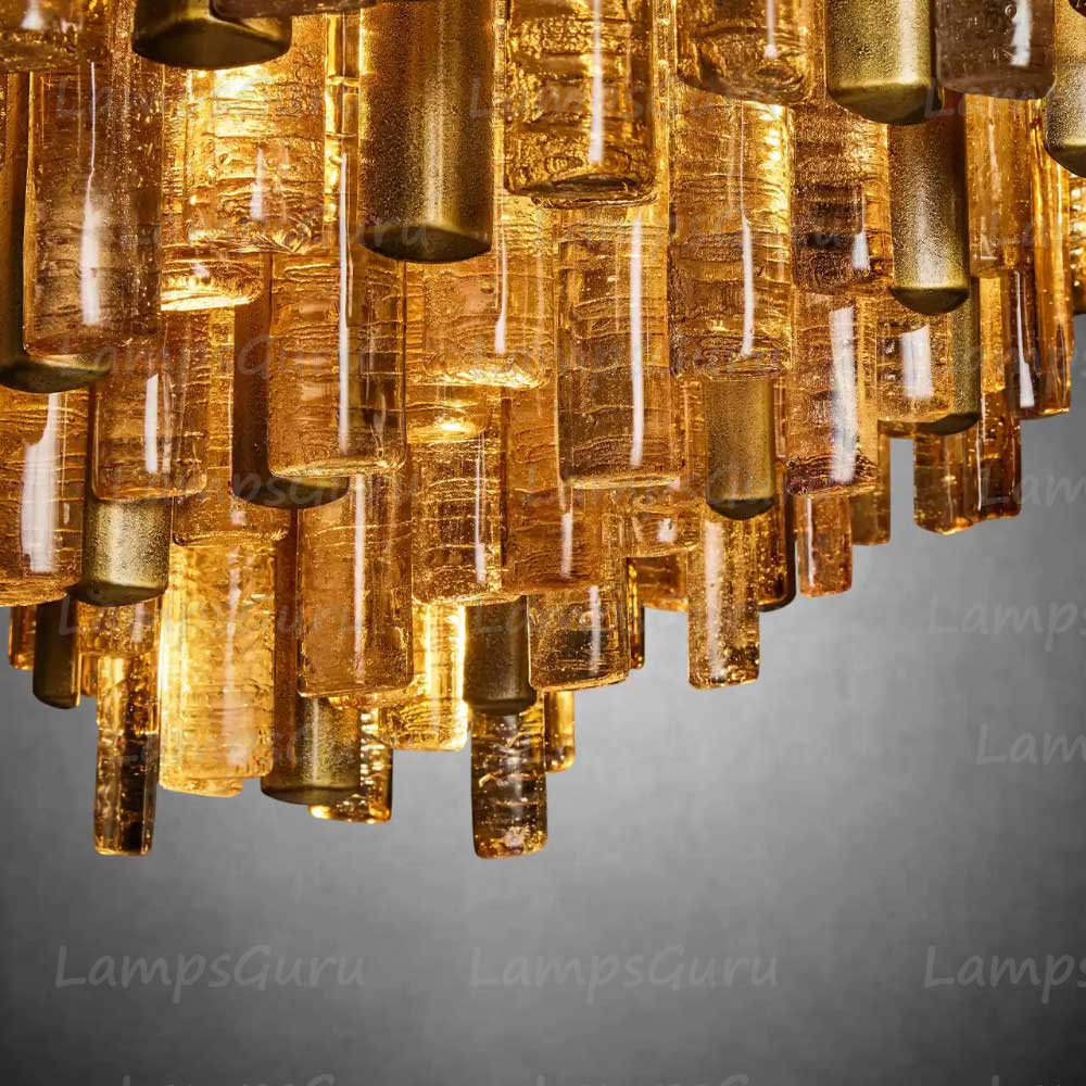 Neva Murano Glass Round Chandelier