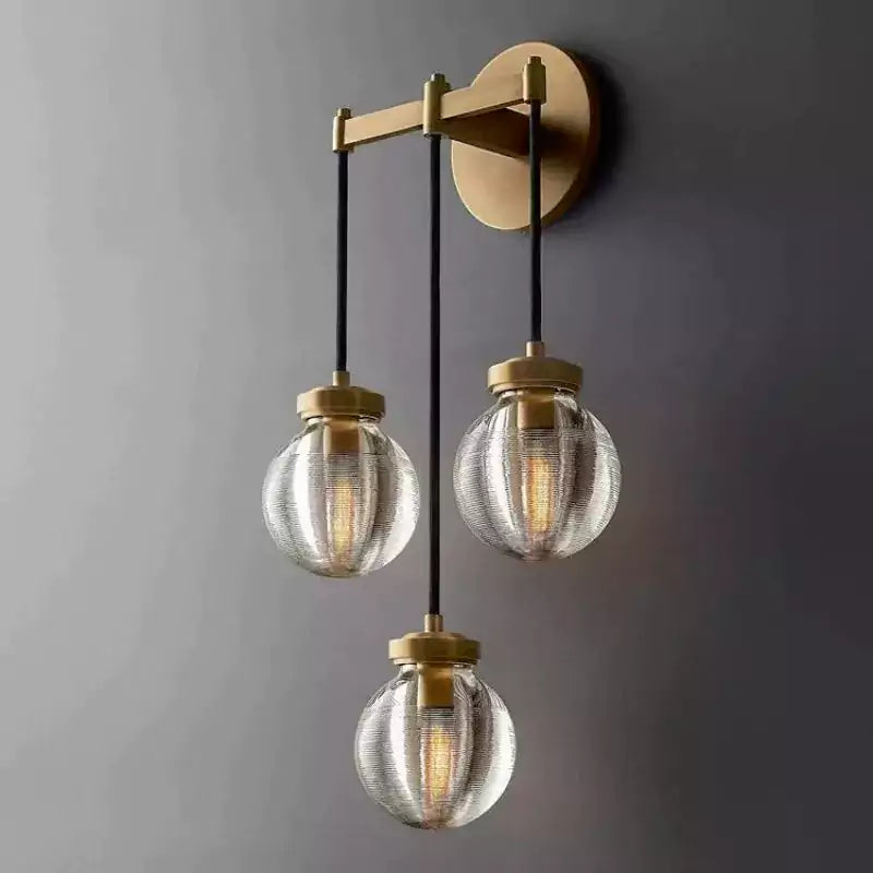 Pearls Drops Triple Wall Sconce
