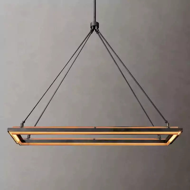 Peraltas Rectangular Chandelier 48"
