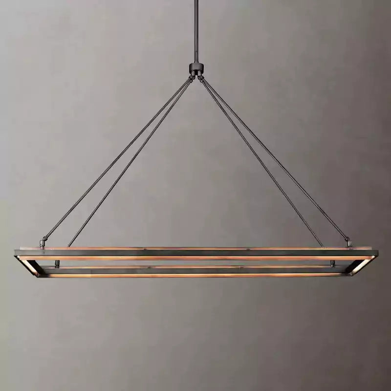 Peraltas Rectangular Chandelier 62"