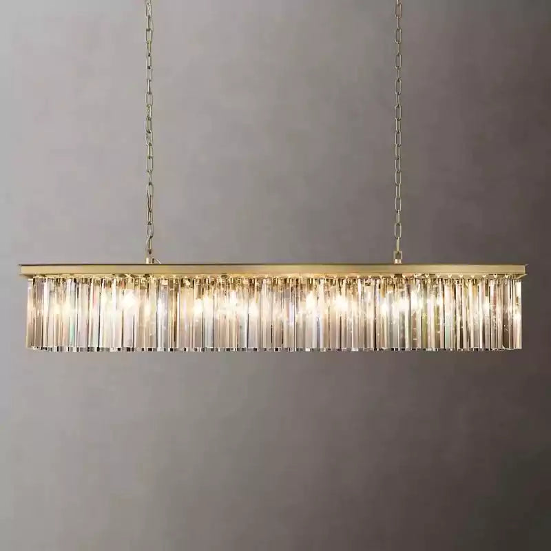 RHYSE Rectangular Chandelier 60"