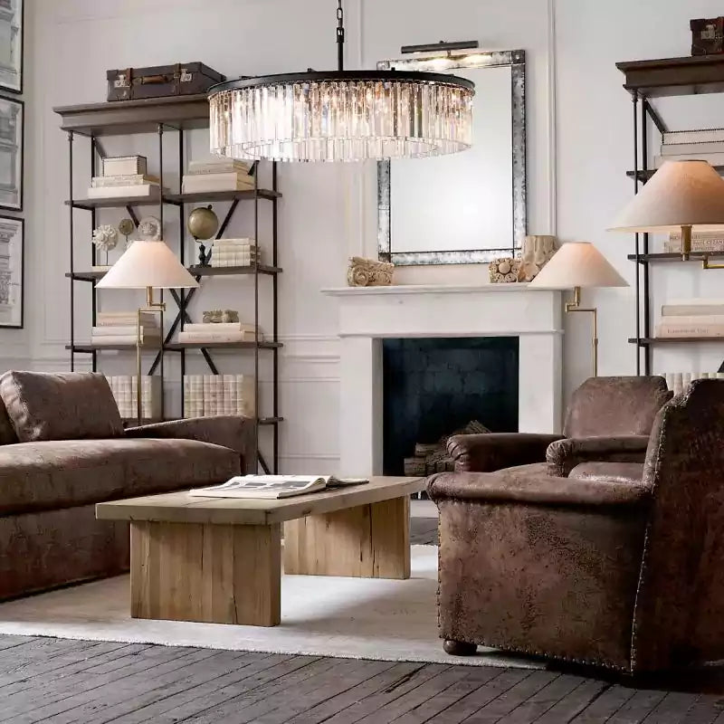 RHYSE Round Chandelier 43"