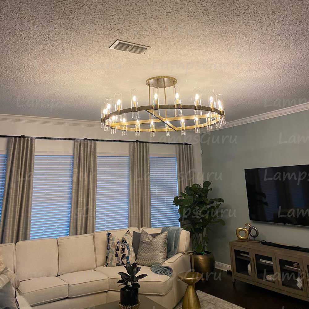 Ravelley Round Chandelier 60"