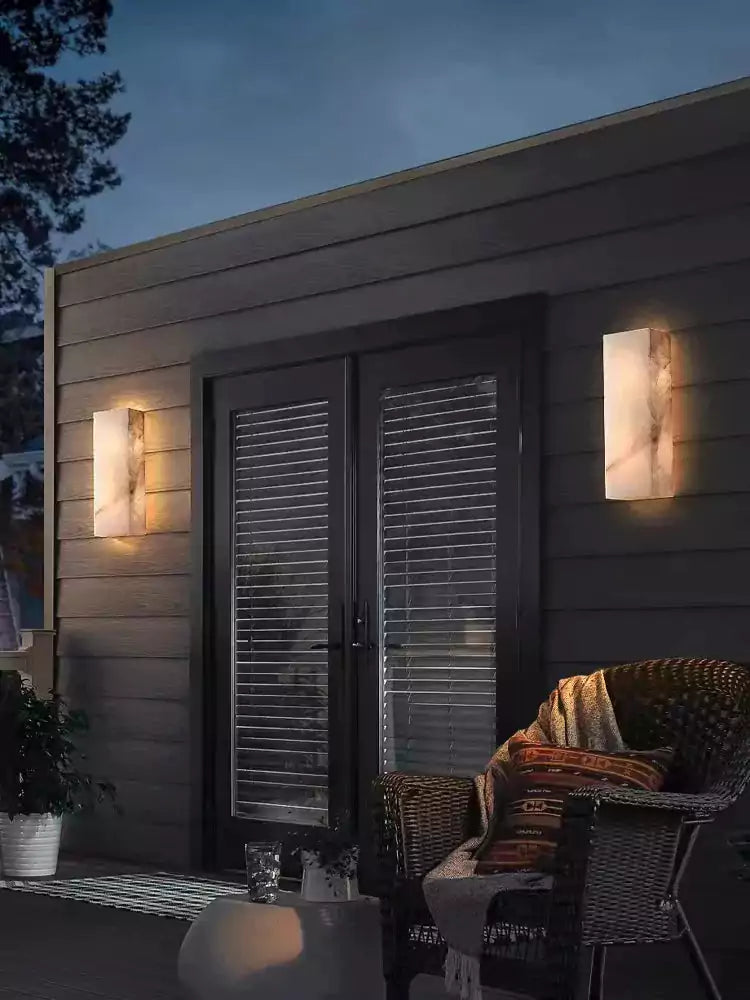 Rivagey Calcite Grand Wall Sconce