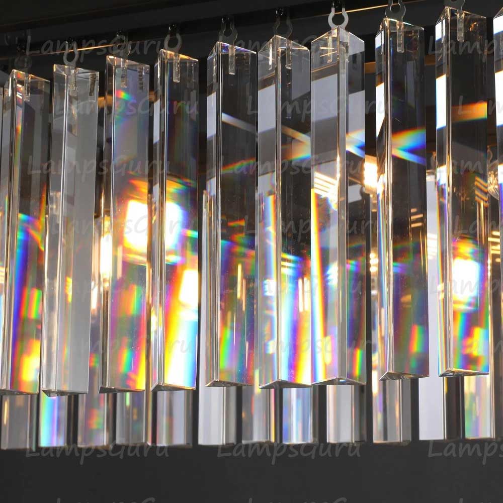 RHYSE Rectangular Chandelier 49"