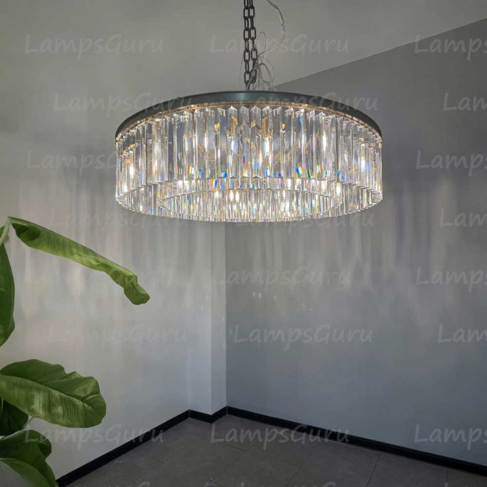 RHYSE Round Chandelier 43"