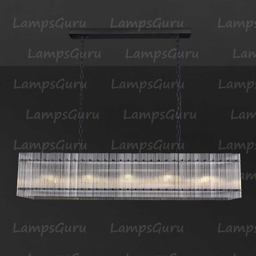 San Marcon Rectangular Chandelier 54"