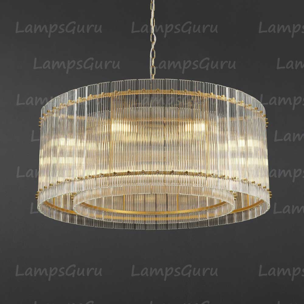 San Marcon Round Chandelier 37"