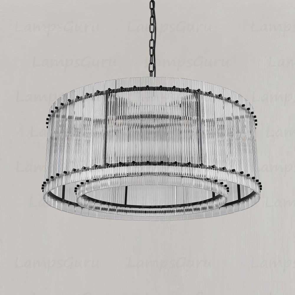 San Marcon Round Chandelier 37"