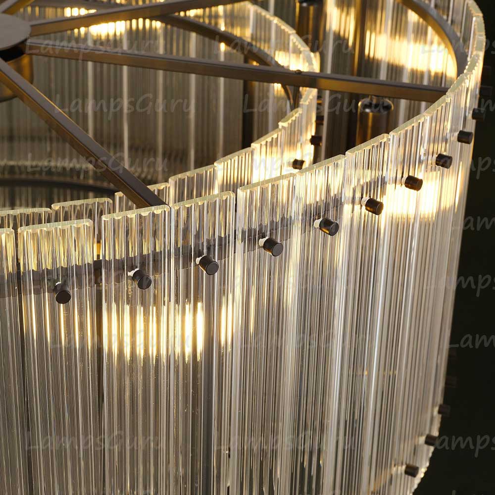 San Marcon Round Chandelier 37"