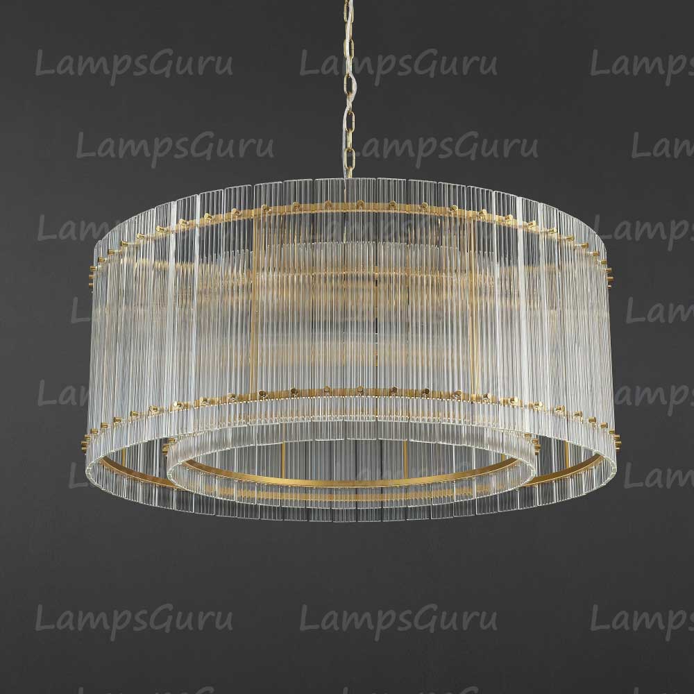 San Marcon Round Chandelier 37"