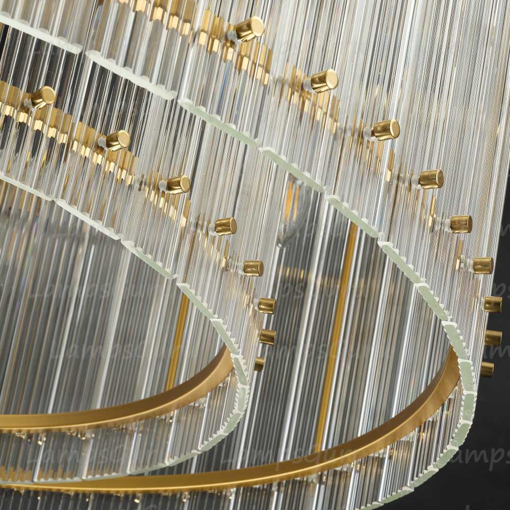 San Marcon Round Chandelier 37"