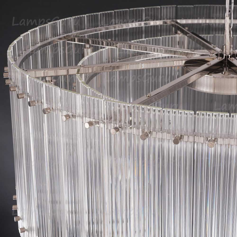 San Marcon Round Chandelier 37"