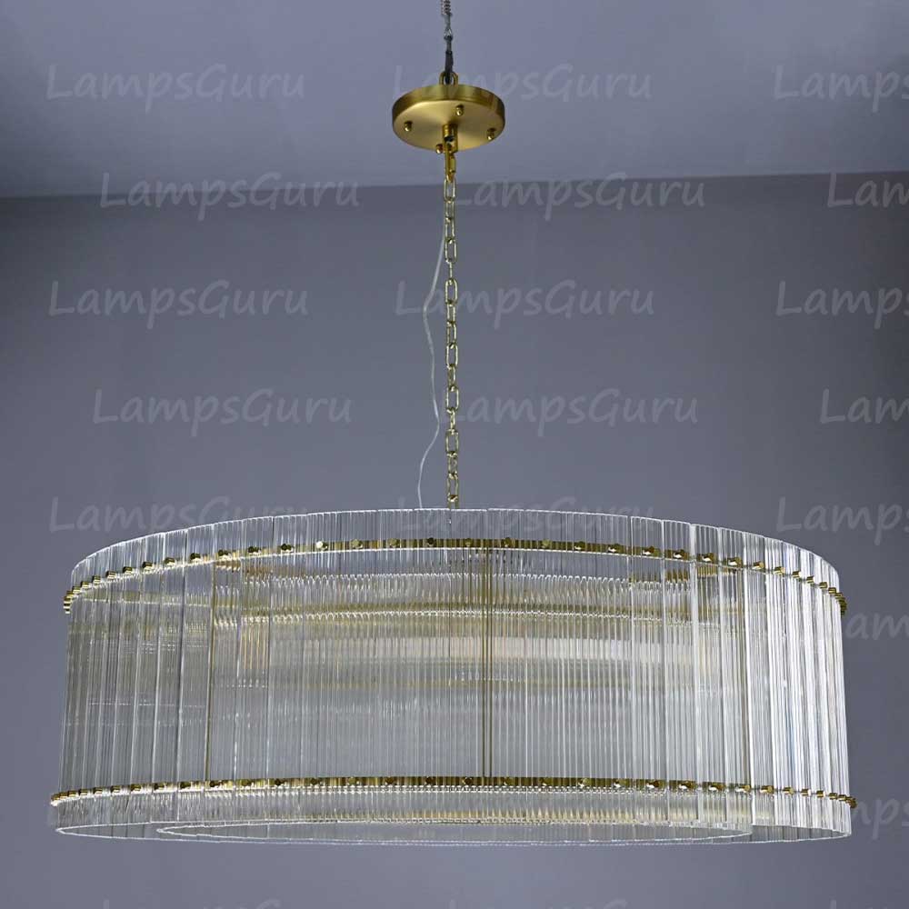 San Marcon Round Chandelier 48"