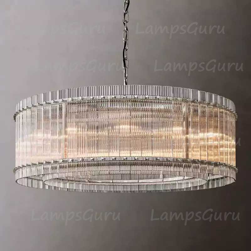 San Marcon Round Chandelier 48"