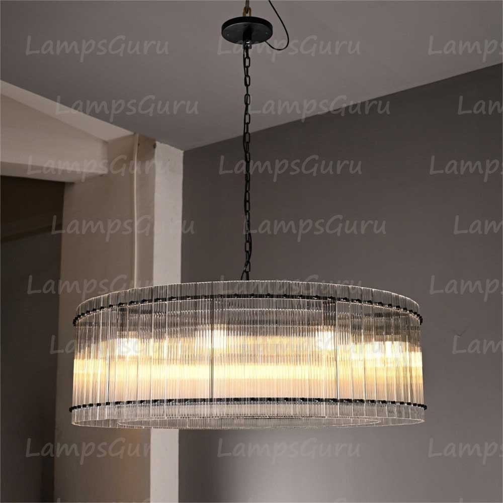 San Marcon Round Chandelier 48"