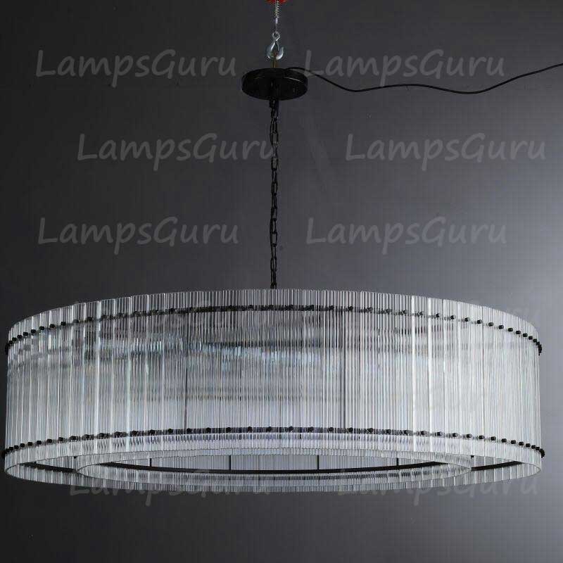 San Marcon Round Chandelier 60"