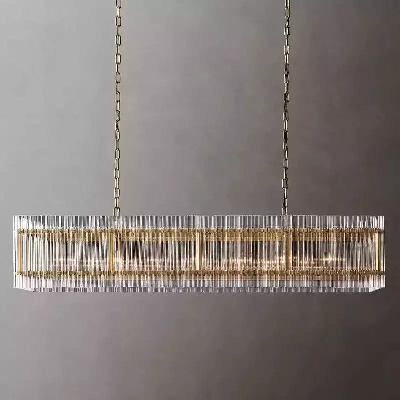 San Marcon Rectangular Chandelier 54"