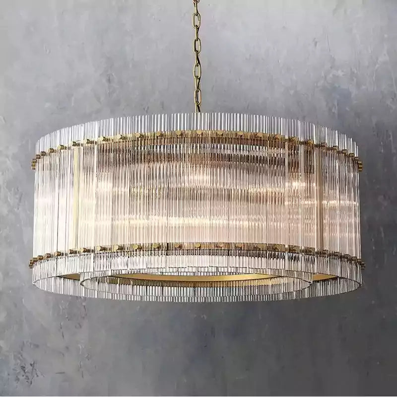 San Marcon Round Chandelier 37"