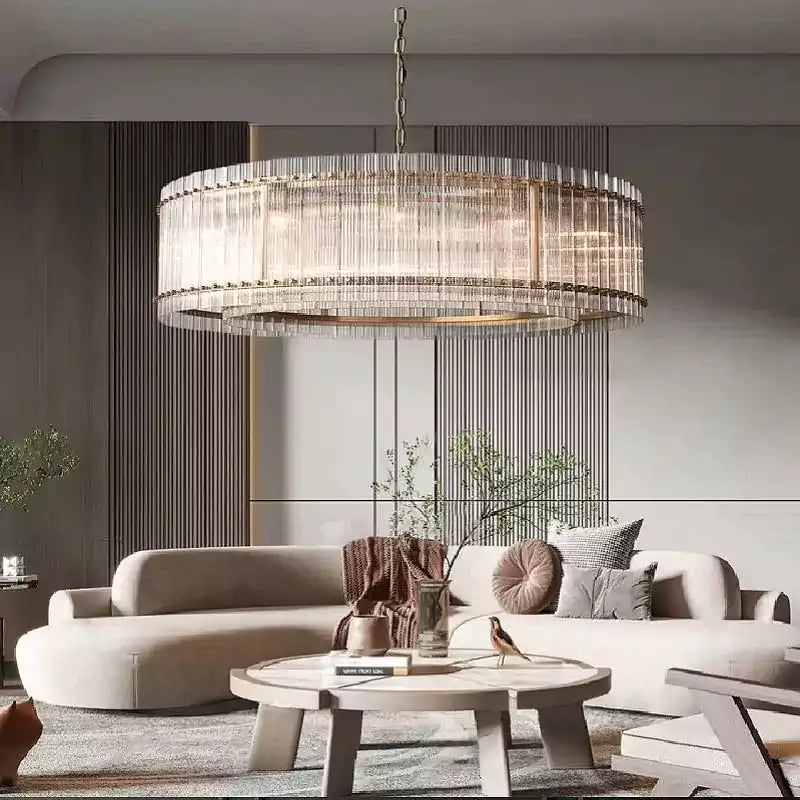 San Marcon Round Chandelier 60"