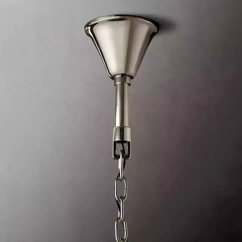San Marcon Two Tier Round Chandelier 37"