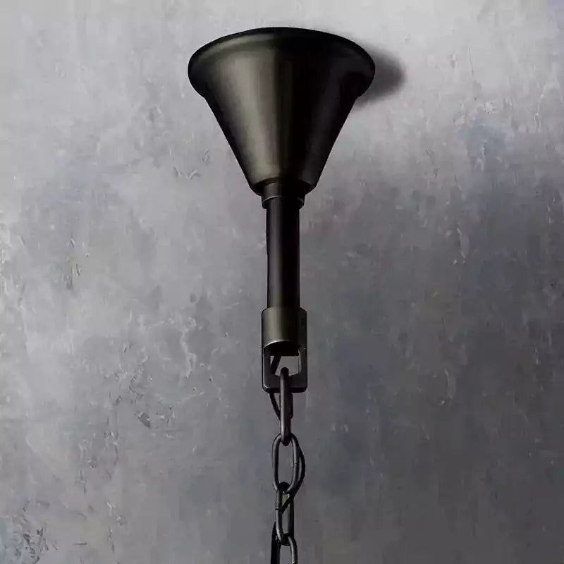 San Marcon Two Tier Round Chandelier 37"