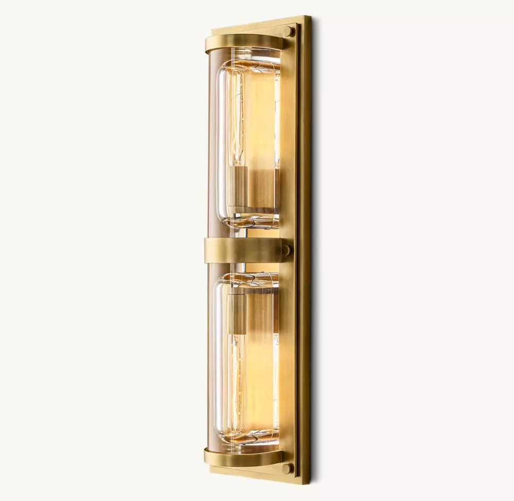 Saviley Round Linear Wall Sconce