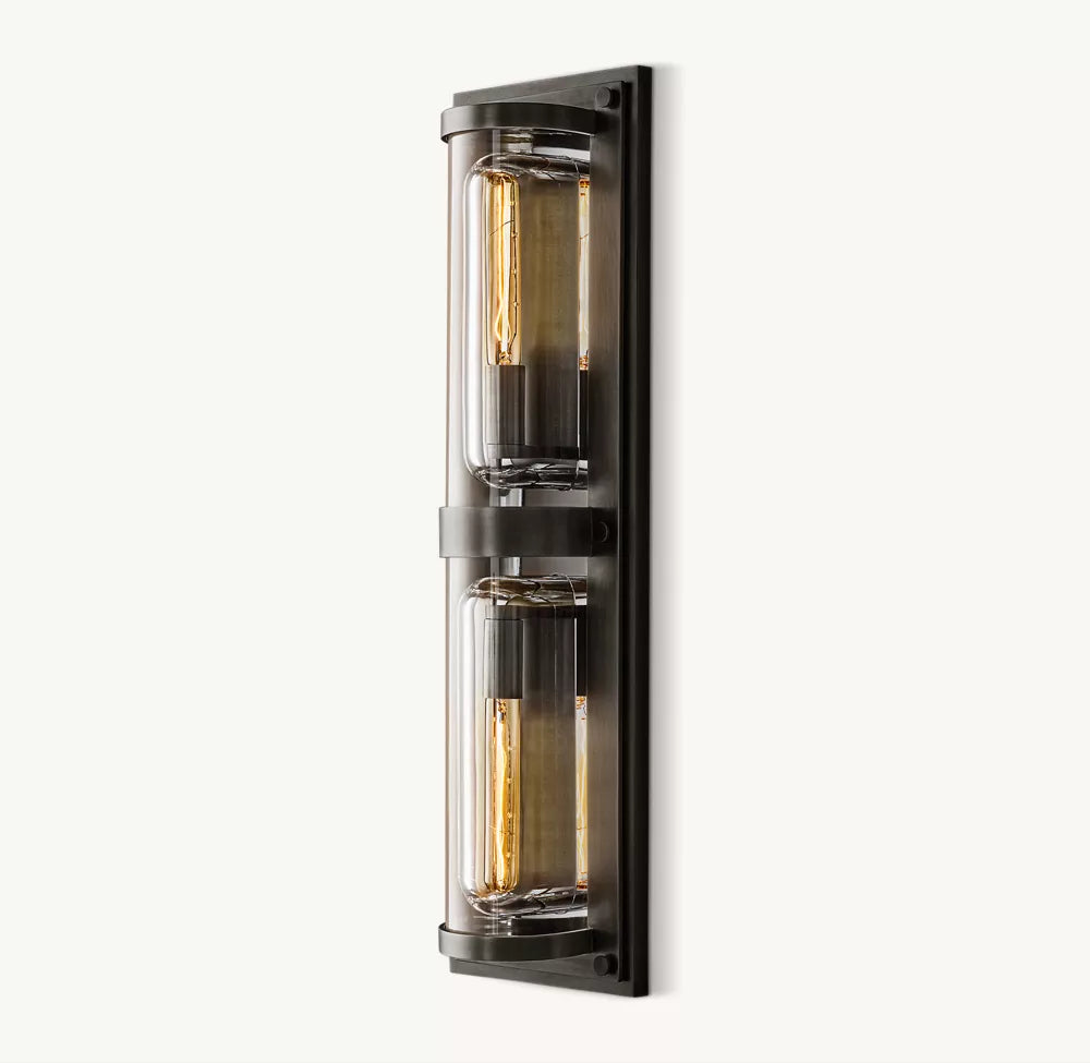 Saviley Round Linear Wall Sconce
